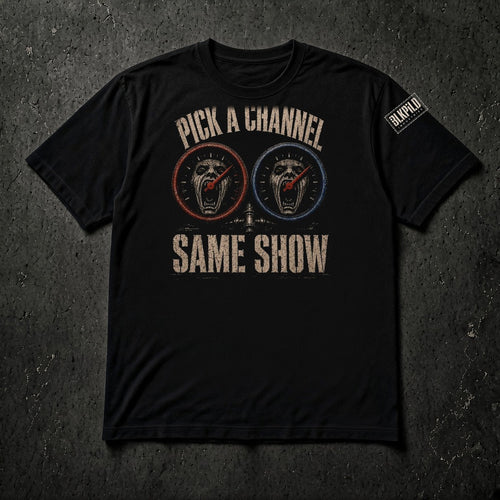 #14 Pick A Channel tee - front