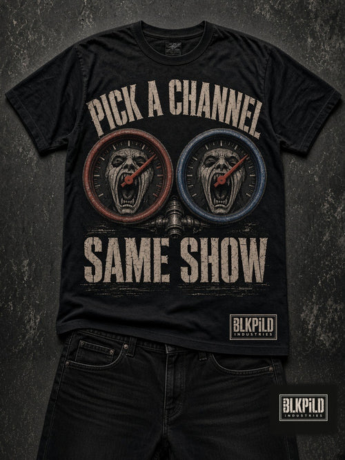 #14 Pick A Channel tee